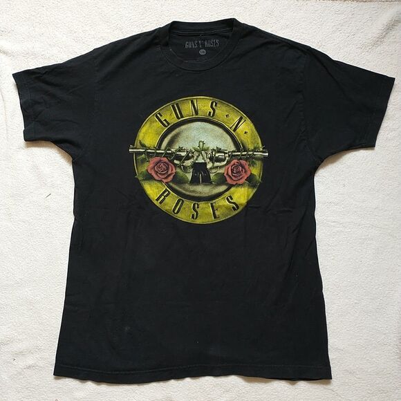 Guns n Roses Graphic T Shirt Tee Unisex M/S*Black Short Sleeve*READ - Picture 1 of 7